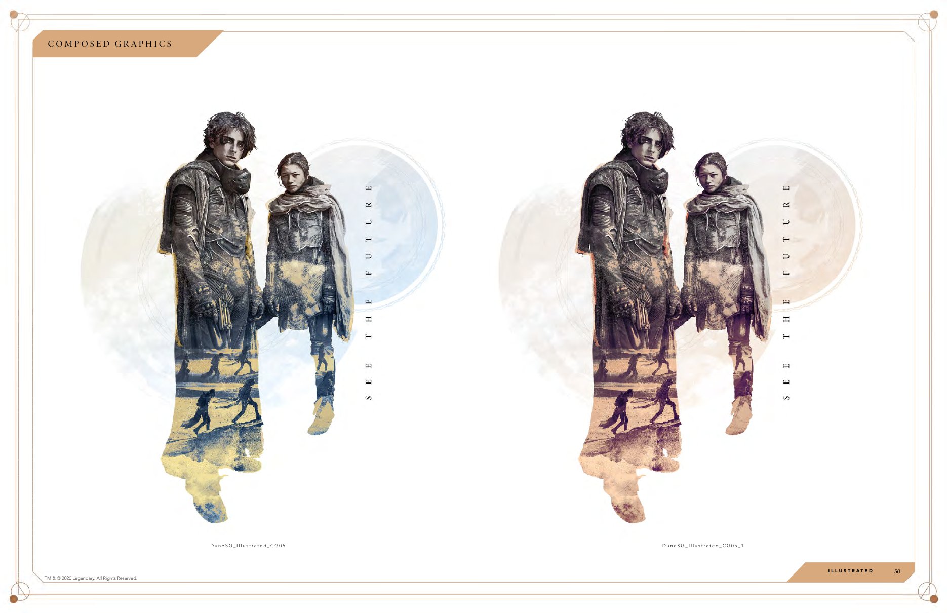 Dune, 'See the Future' composed graphics