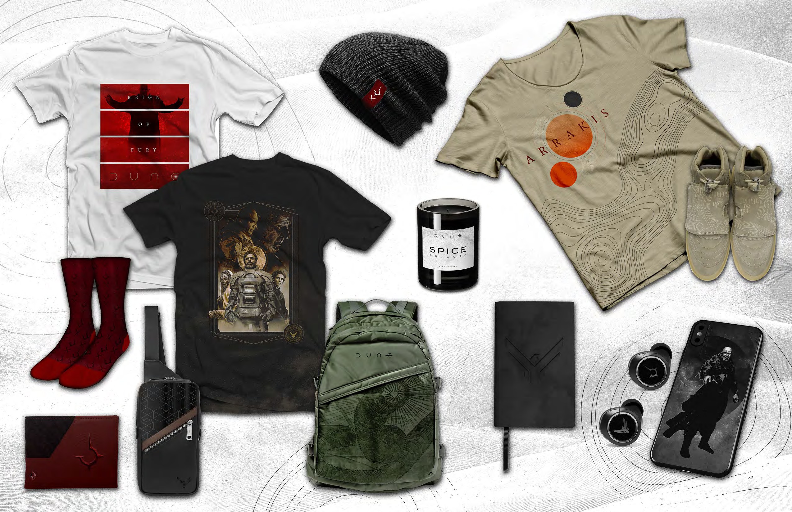 Dune, licensed merchandise range