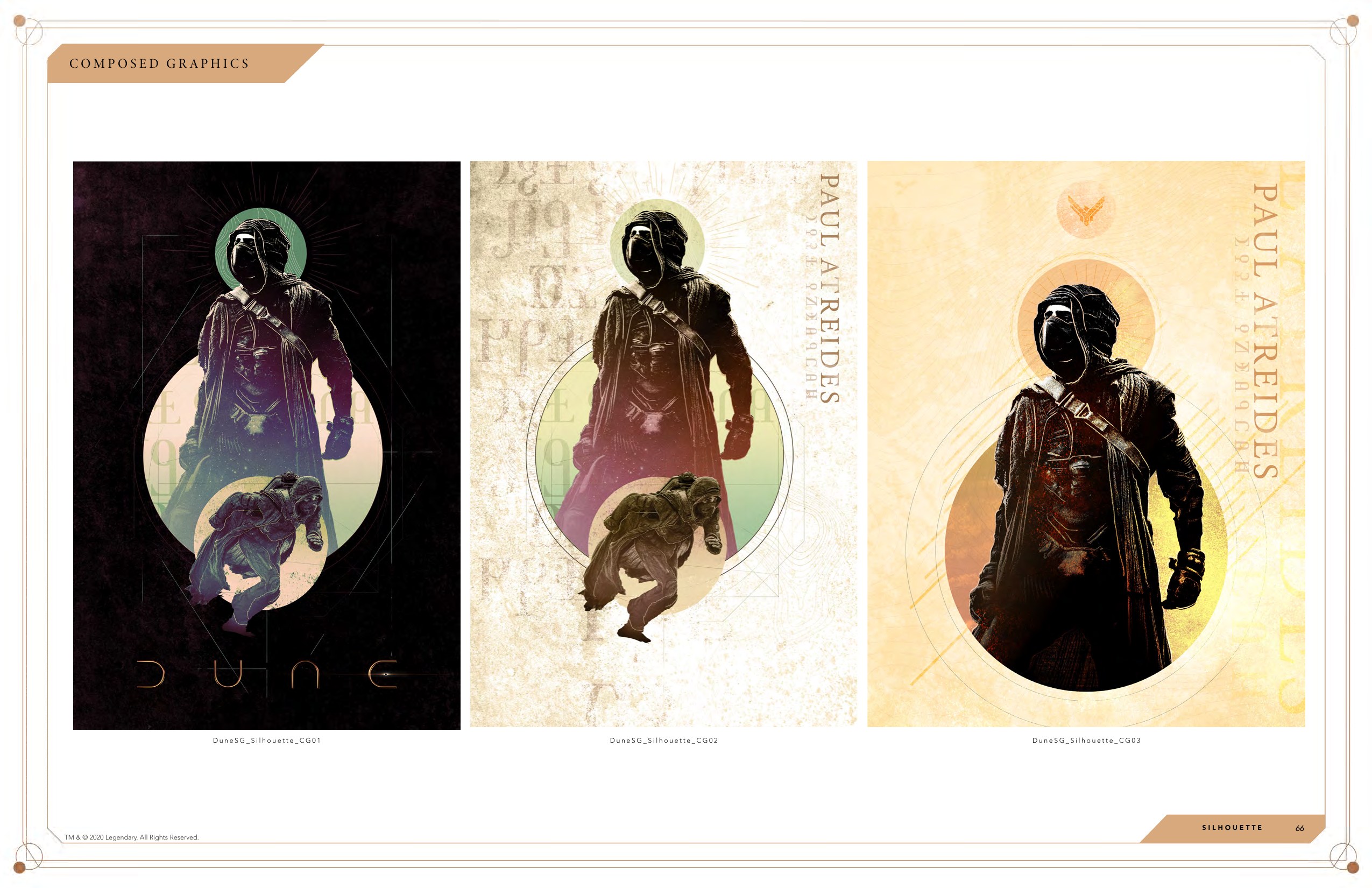 Dune, Paul Atreides silhouette poster series