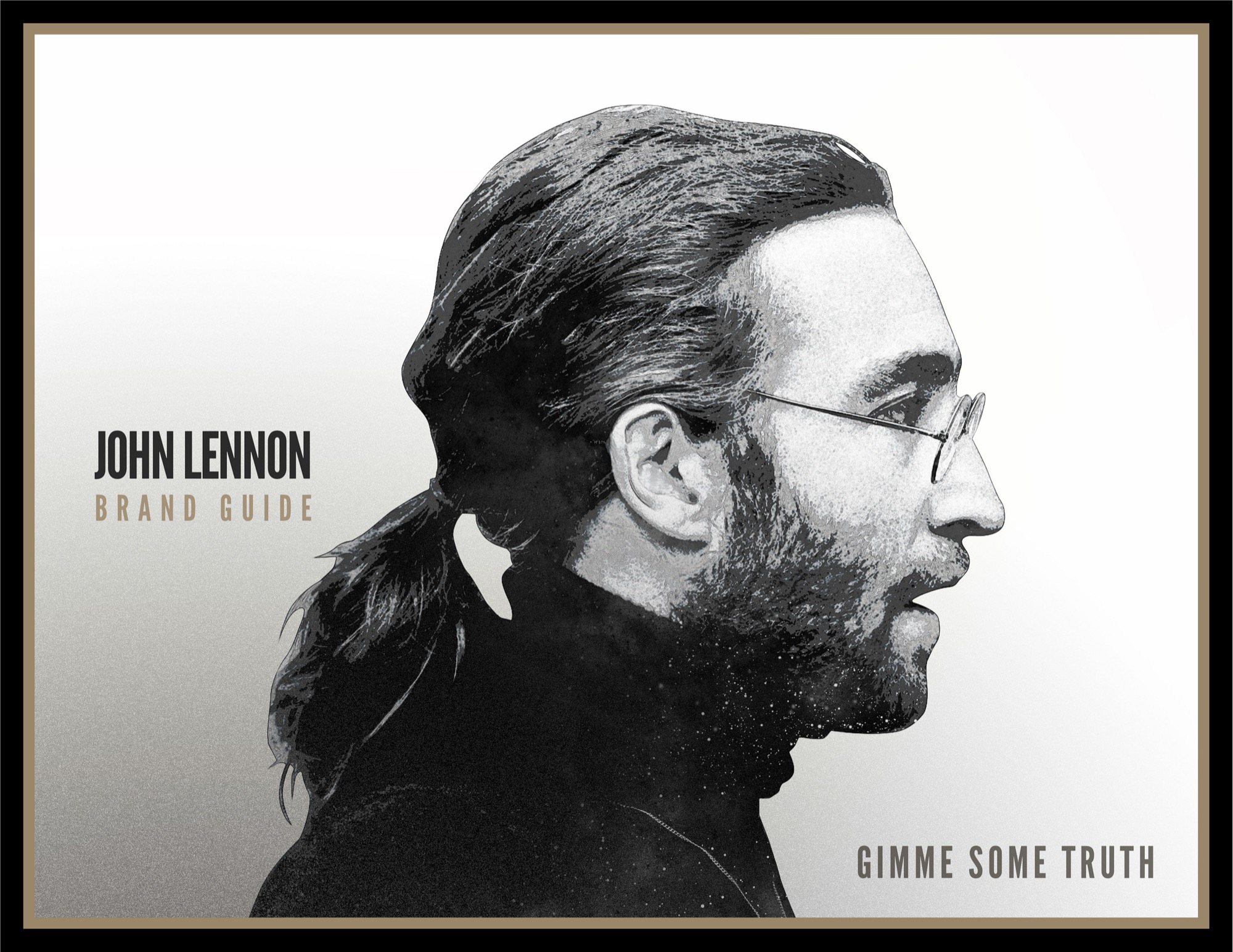 John Lennon, 'Gimme Some Truth' estate brand guide cover